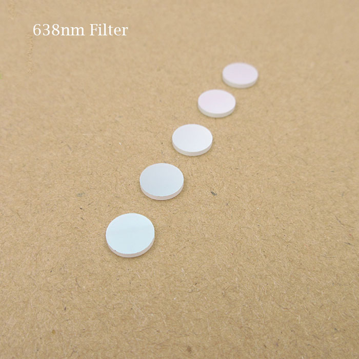 638nm 빨간색 Optical Filter Visible Narrow Band Filter Can be Customized - Click Image to Close